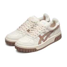 Court MZ Retro Casual Παπούτσια Σκέιτμπορντ Unisex Λευκό Καφέ