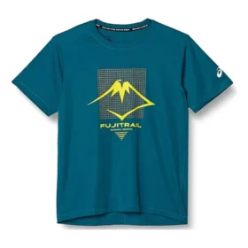 Fujitrail Logo SS Μπλούζα “Ink Teal”