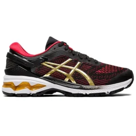 Gel-Kayano 26 “Μαύρο Κόκκινο Χρυσό”