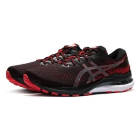 Gel-Kayano 28 2E Wide “Μαύρο Ηλεκτρικό Κόκκινο”