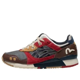 Gel-Lyte 3 x EVISU “Κόκκινο Γκρι Καφέ”