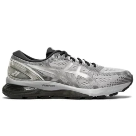 Gel-Nimbus 21 Platinum “Sheet Rock Silver”