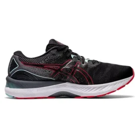 Gel-Nimbus 23 2E Wide “Μαύρο Ηλεκτρικό Κόκκινο”