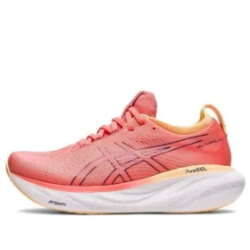 Gel-Nimbus 25 Wide “Papaya Dusty Purple”