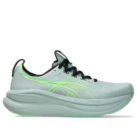 Gel-Nimbus 28 2E Wide “Cold Moss Illuminate Green”