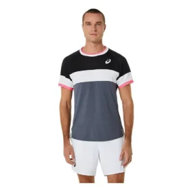Match Μπλούζα με κοντά μανίκια “Grey White Black”