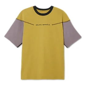Novalis Bixance Μπλούζα με κοντά μανίκια “Medallion Yellow Obsidian Black”